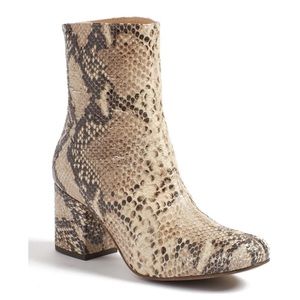 Free People Cecile Block Heel Bootie